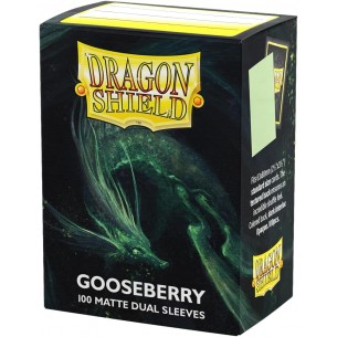Standard - Dual Matte Gooseberry (100 Bustine) - Dragon Shield
