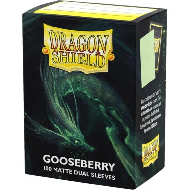Standard - Dual Matte Gooseberry (100 Bustine) - Dragon Shield