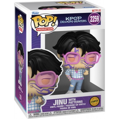 Funko Pop Animation 2259 - Jinu with Patterns - KPop Demon Hunters (Chase)