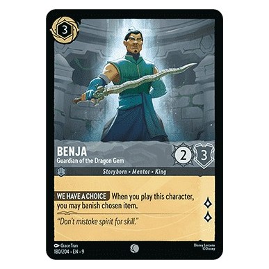 Benja - Guardian of the Dragon Gem
