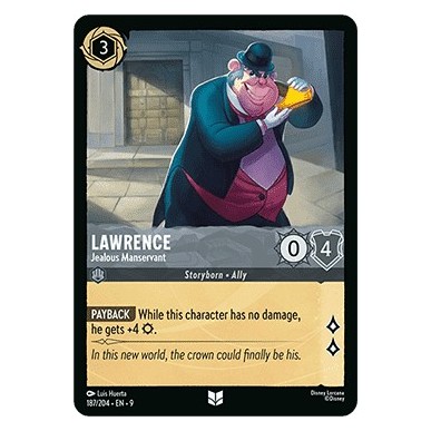 Lawrence - Jealous Manservant