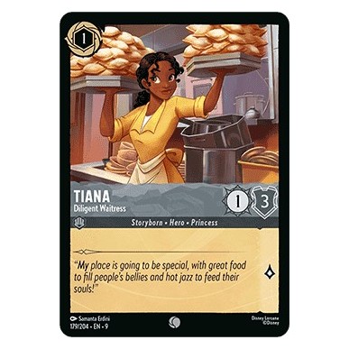 Tiana - Diligent Waitress