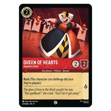 Queen of Hearts - Impulsive Ruler