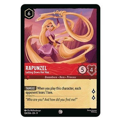 Rapunzel - Letting Down Her Hair