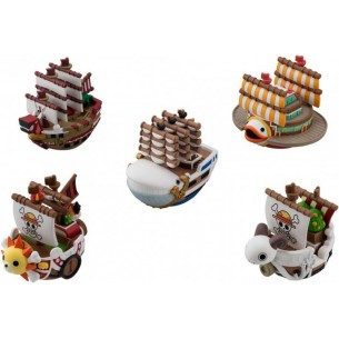 Set di 5 Navi - One Piece - Yuracolle Grand Line Collection Pack