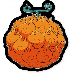 Cuscino - One Piece - Frutto Mera Mera no Mi