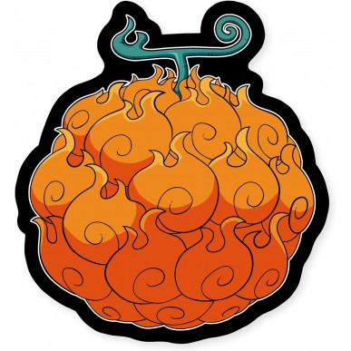 Cuscino - One Piece - Frutto Mera Mera no Mi