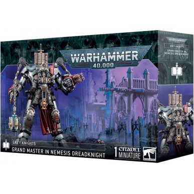 Grey Knights - Grand Master in Nemesis Dreadknight
