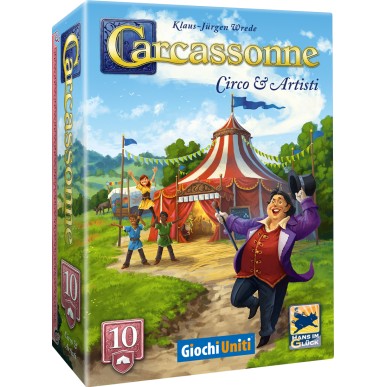 Carcassonne 10 - Circo e Artisti - Edizione 2025 (Espansione)