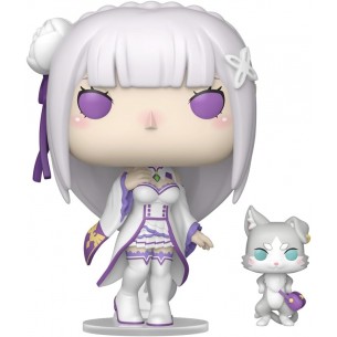 Funko Pop Animation 2112 - Emilia with Puck - Re:Zero - Starting Life in Another World 2
