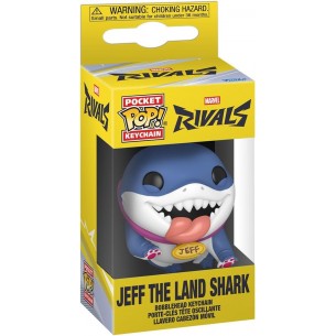 Funko Pop Keychain - Jeff the Land Shark - Marvel Rivals