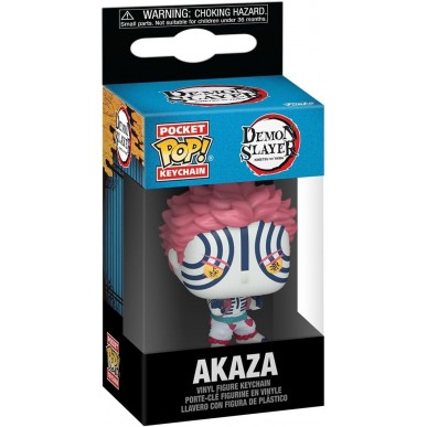 Funko Pop Keychain - Akaza - Demon Slayer