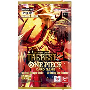 One Piece Card Game - Premium Booster - The Best vol.2 PRB-02 - Bustina da 10 Carte (ENG)