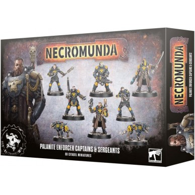 Necromunda - Palanite Enforcer Captains & Sergeants