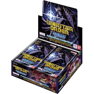 Sinister Order EX-10 - Display da 24 Buste (ENG)