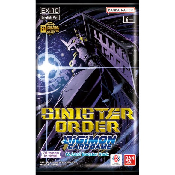 Sinister Order EX-10 - Display da 24 Buste (ENG) Sinister Order EX-10 - Display da 24 Buste (ENG)