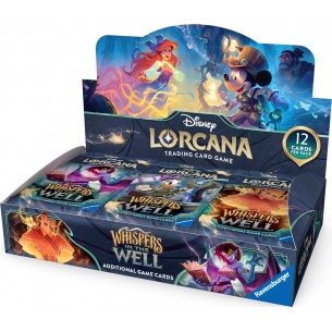 Lorcana - Whispers in the Well - Booster Pack Display da 24 Buste (ENG)