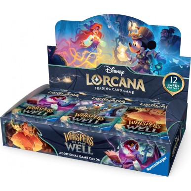 Lorcana - Whispers in the Well - Booster Pack Display da 24 Buste (ENG)