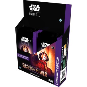 Star Wars: Unlimited - Secrets of Power - Carbonite Edition - Display da 12 Buste (ENG)