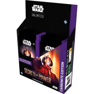 Star Wars: Unlimited - Secrets of Power - Carbonite Edition - Display da 12 Buste (ENG)