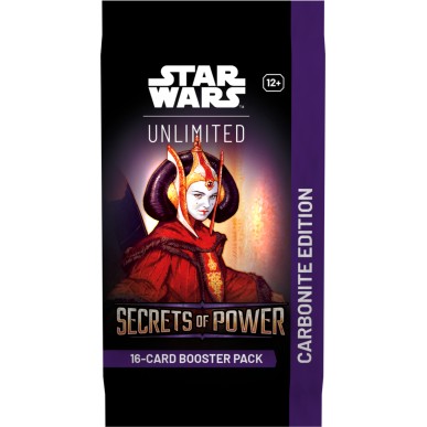 Star Wars: Unlimited - Secrets of Power - Carbonite Edition - Booster Pack da 16 Carte (ENG)