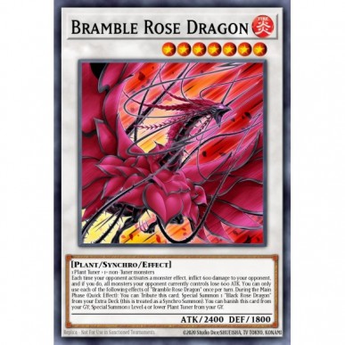 Drago Rosa Rovo (V.1 - Secret Rare)