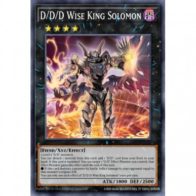 D/D/D Solomon Re Saggio