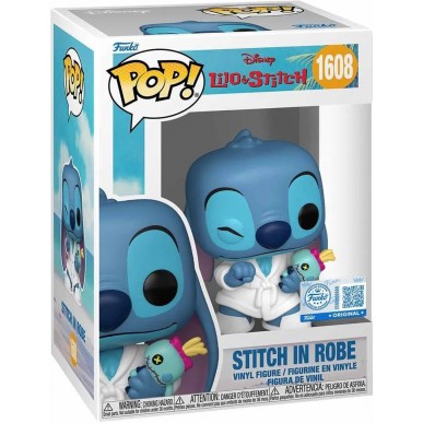 Funko Pop 1608 - Stitch in Robe - Lilo & Stitch (Special Edition)