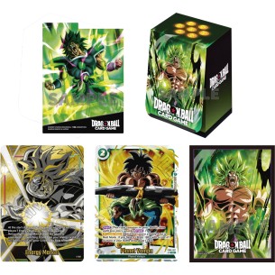 Dragon Ball Super Card Game - Set di Accessori 04 Broly (64 Bustine, FB06-067 e Card Case - ENG)
