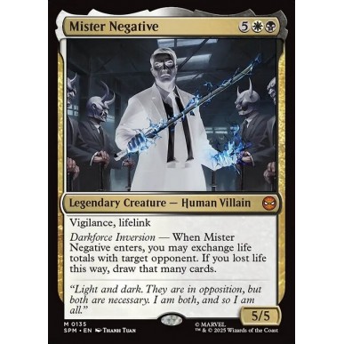 Mister Negative Mister Negative