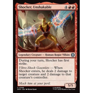 Shocker, Unshakable
