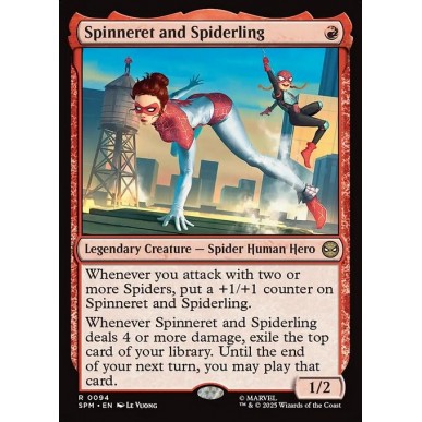 Spinneret and Spiderling
