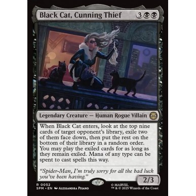 Black Cat, Cunning Thief