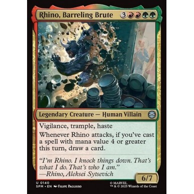 Rhino, Barreling Brute