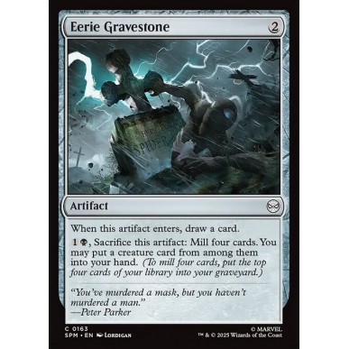 Eerie Gravestone