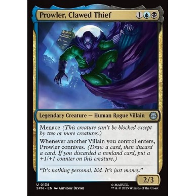 Prowler, Clawed Thief