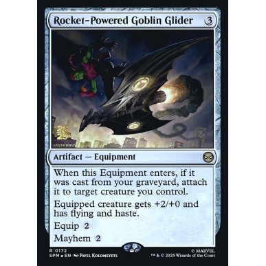 Rocket-Powered Goblin Glider