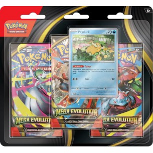 Megaevolution - 3 Pack Blister - Psyduck (ENG)