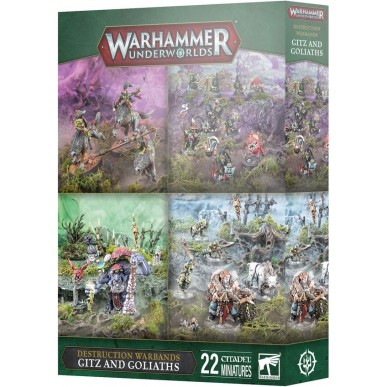Underworlds - Destruction Warbands: Gitz and Goliaths