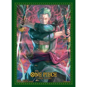 Standard - One Piece Card Game - Official Sleeves 11 - Zoro (70 Bustine)