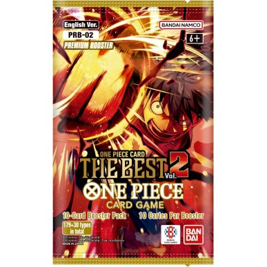 One Piece Card Game - Premium Booster - The Best vol.2 PRB-02 - Bustina da 10 Carte (ENG)