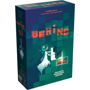 Behind