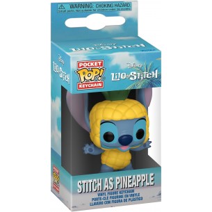 Funko Pop Keychain - Stitch as Pineapple - Lilo & Stitch