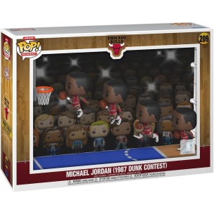 Funko Pop Moment Deluxe 209 - Michael Jordan (1987 Dunk Contest) - Chicago Bulls (Oversized)