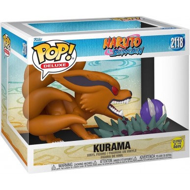 Funko Pop Deluxe 2118 - Kurama - Naruto Shippuden (Oversized) (Glows in the Dark)