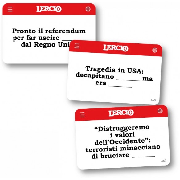 Lercio - Pessime Notizie - Speciale Esteri (Espansione) Lercio - Pessime Notizie - Speciale Esteri (Espansione)