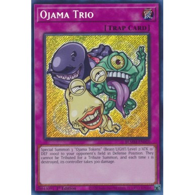 Trio Ojama (V.1 - Secret Rare) Trio Ojama (V.1 - Secret Rare)