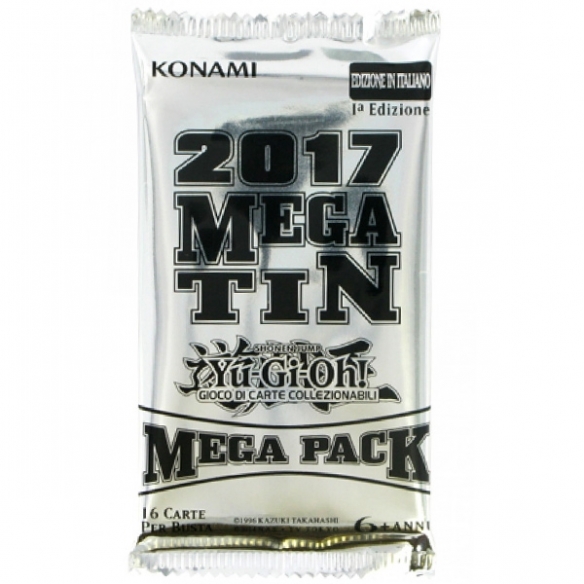 Mega Tin 2017 Mega Pack - Busta da 16 Carte (ITA - 1a Edizione) Bustine Singole Yu-Gi-Oh!
