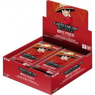 One Piece Card Game - Carrying on His Will OP-13 - Display da 24 Buste (ENG)