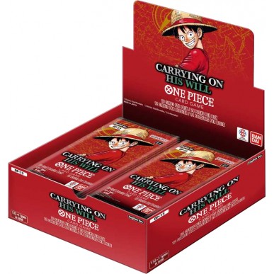 One Piece Card Game - Carrying on His Will OP-13 - Display da 24 Buste (ENG)